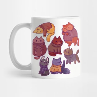 Cats in Sweaters Mug